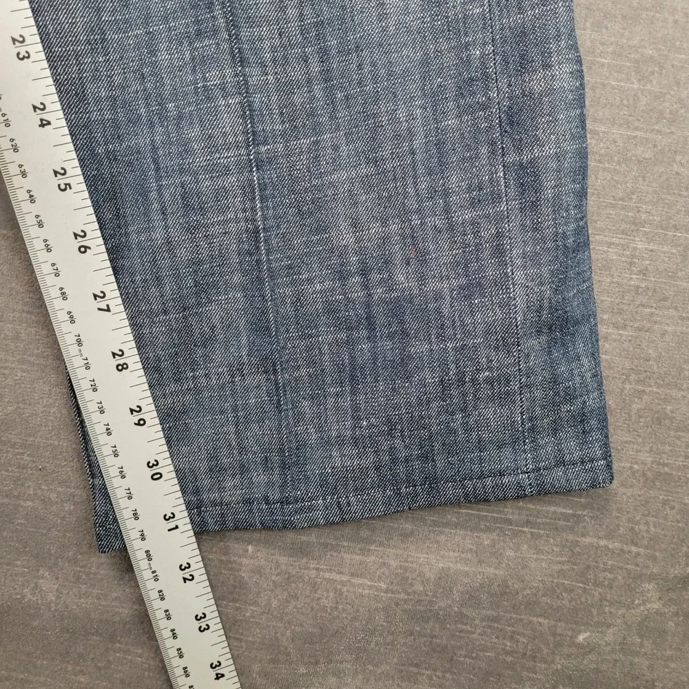 Vintage Levis 569 Jeans Men 35x32 Blue Loose Baggy Denim Flap Pockets Y2K Skater